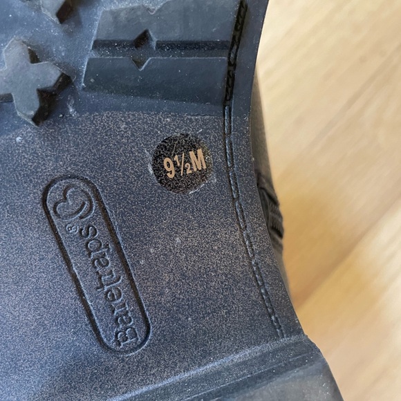 Baretraps Aimee Black Combat Boots Size 9.5 in Excellent Condition - Picture 7 of 11